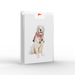 Preppy Retriever Greeting Card Pack Set (8 ct.) by Ramus & Co - 1 of 4