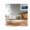 66.90" TV Console Table with Storage, Removable Sliding Door, and Metal Screen for Living Room - 4 of 4