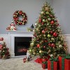 National Tree Company 9' Pre-lit Feel Real Full Nordic Spruce Artificial Christmas Tree with Clear Lights - 4 of 4