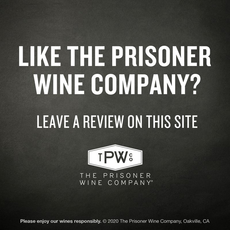 The Prisoner Napa Valley Cabernet Sauvignon Red Wine by The Prisoner - 750ml Bottle, 6 of 11
