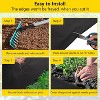 4FT x 100FT Weed Barrier Fabric – 1.8oz Premium Non-Woven Ground Cover for Gardening & Erosion Control - 4 of 4
