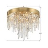 Crystorama Lighting Winfield 4 - Light Flush Mount in  Antique Gold - 4 of 4