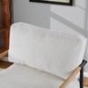 Hrinhom 27.6" W Modern Reading Chair,upholstered Accent Chair With Black Metal Legs - 3 of 4