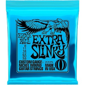 Ernie Ball 2225 Nickel Extra Slinky Electric Guitar Strings - 1 of 2