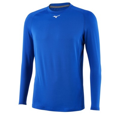 Mizuno Youth Long Sleeveression Top Youth - Boys Size Medium In Color Royal (5252)
