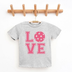 The Juniper Shop Pickleball Love Youth Short Sleeve Tee - 1 of 3