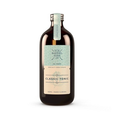 Six Barrel Soda Co. Classic Tonic Soda Syrup - 16.9fl oz