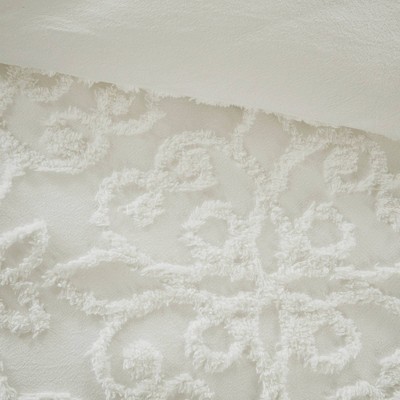 White King/Cal King Cotton Chenille Textured Sham Set