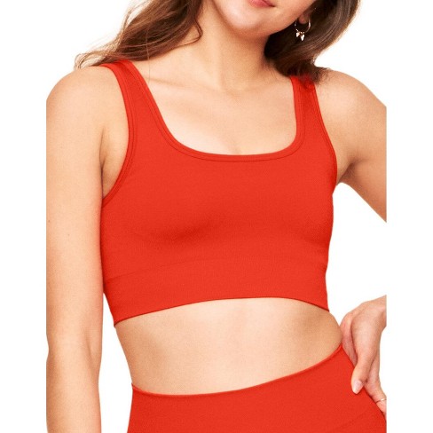 Red sports bra target online