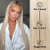 Jessie's Wig 26 Inch Straight Lace Wigs Synthetic Hair 13*5*1 Lace Ombre Blonde With Grey Root 1 Pc/Pack - 3 of 4