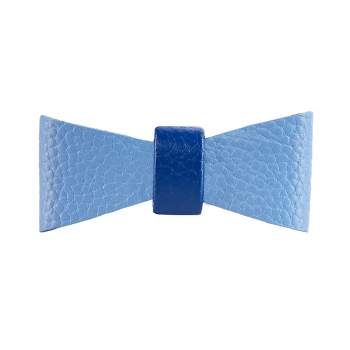 PoisePup – Luxury Pet Dog Bow Tie – Soft Premium Leather Bowtie for Small and Large Dogs - Ocean Vibes