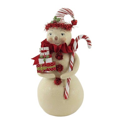 Heather Myers 8.0" Hammond Christmas Snow Man  -  Decorative Figurines