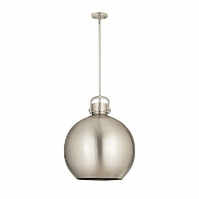 Newton Sphere - 1 Light Pendant In Industrial Style-22.5 Inches Tall and 18 Inches Wide