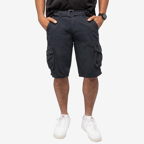 Mens black cargo shorts best sale size 46