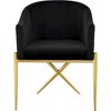 Meridian Furniture,Xavier Velvet Dining Chair - 3 of 4