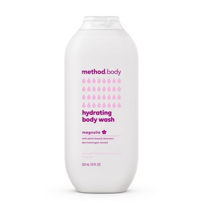 Method Stay Hydrated Body Wash - Magnolia - 18 fl oz