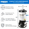 Swimline Cartridge Pool Filtration with Pump Built In Housing Complete System and Low Noise Levels for Small Above Ground Swimming Pools - 3 of 4