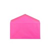 JAM Paper Monarch Colored Envelopes 3.875 x 7.5 Ultra Fuchsia Pink 34097578 - 2 of 2