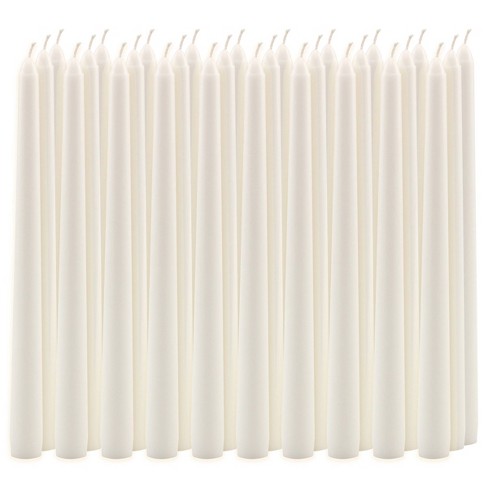 10" Taper Candle White - Stonebriar Collection - image 1 of 3