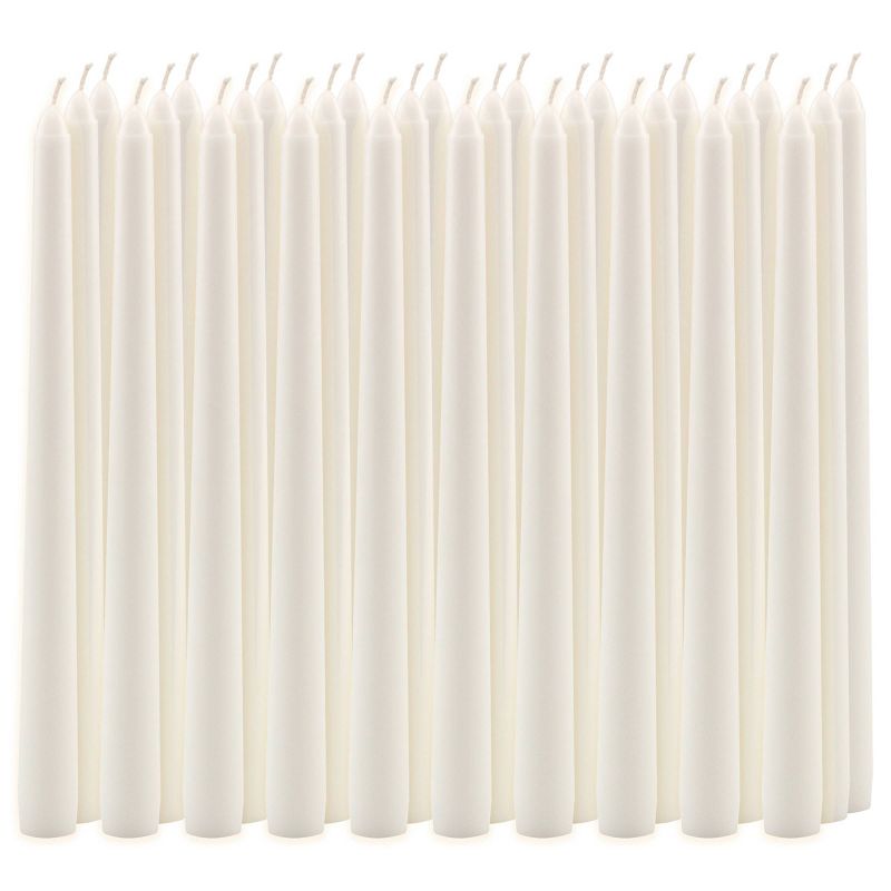 10" Taper Candle White - Stonebriar Collection, 1 of 7