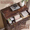 SinCiDo Drawer Fluted Dresser, Wood Tall Chest of Drawers with Deep Storage, Modern Storage Organizer for Bedroom, Living Room - 2 of 4
