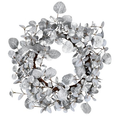 Vickerman 22" Eucalyptus Artificial Wreath