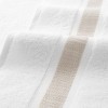 Aston & Arden Aegean Eco-Friendly Bath Sheet, Large 35x70 Recycled Cotton Bathroom Towel - 2 of 4