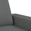 vidaXL 2-Piece Sofa Set with Cushions - Dark Gray Fabric Material - Sturdy Plywood/Metal Frame – Modern Living Room/Lounge Furniture - 4 of 4