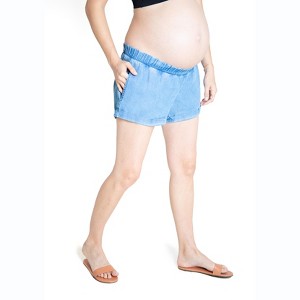 Ingrid & Isabel Maternity Elastic Waist Short - 1 of 4