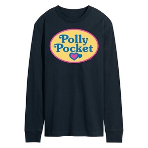 Men's - Polly Pocket - Polly Pocket Color Logo Long Sleeve Graphic T-Shirt - 1 of 3