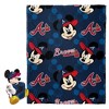 MLB Atlanta Braves Mickey Silk Touch Throw Blanket and Hugger - 2 of 3