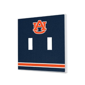 NCAA SEC Universities Stripe Hidden-Screw Light Switch Plate for Double Toggle - 1 of 4