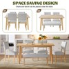 NicBex 59.8" Rectangular Dining Table for 4-6,Kitchen Table with Rubberwood Legs,Dining Room Table for Living Room,Kitchen,Meeting Room - 4 of 4