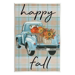 Stupell Industries Happy Fall Flower Truck, 13'' x 19'' - 1 of 4
