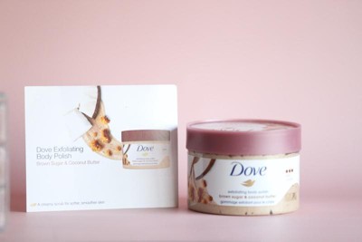 Dove Brown Sugar & Coconut Butter Exfoliating Body Scrub - 10.5 Oz : Target