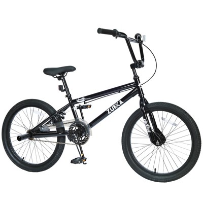 Aukfa 20 Inch Freestyle Single Speed Kids Bike Suitable for Teenagers Ages 7+, Multiple Colors