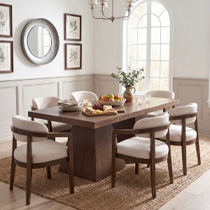 Christopher Knight Home Tornike 7 Piece Modern Dining Set with