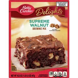 Betty Crocker Walnut Brownie Mix - 16.5oz