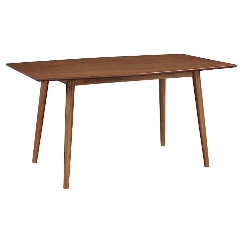 60 Mid Century Rectangle Dining Table, 60 Square Dining Table