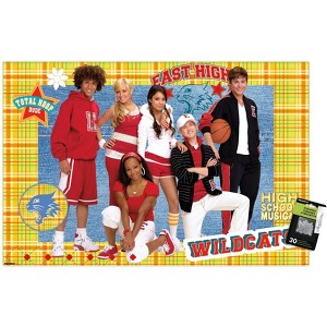 Trends International Disney High School Musical (2006) - Troy, Gabriella & Crew Unframed Wall Poster Prints - 1 of 4