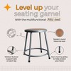Hampden Furnishings 18" Felix Collection Steel Stool - 2 of 4