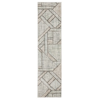 Oriental Weavers Cambria 5569B Grey/ Beige Indoor Area Rug - 1'10" x 7'6"