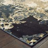 Oriental Weavers Bowen 1808Q Navy/ Gold Indoor Area Rug - 3'10" x 5'5" - 2 of 4
