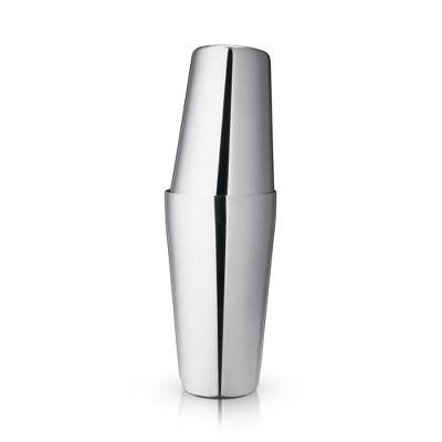 Stainless Steel Boston Cocktail Shaker Set, 18oz & 25oz