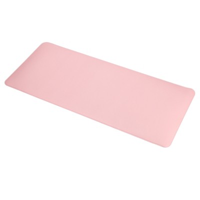 Unique Bargains PU Leather Cork Non-Slip Waterproof Office Home Writing Mouse Pads