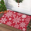 Christmas Indoor Door Mat – Large Welcome, Xmas Decorative. Washable; For Bedroom, Living Room, Kitchen, Nursery, Indoor/Outdoor - 2 of 4