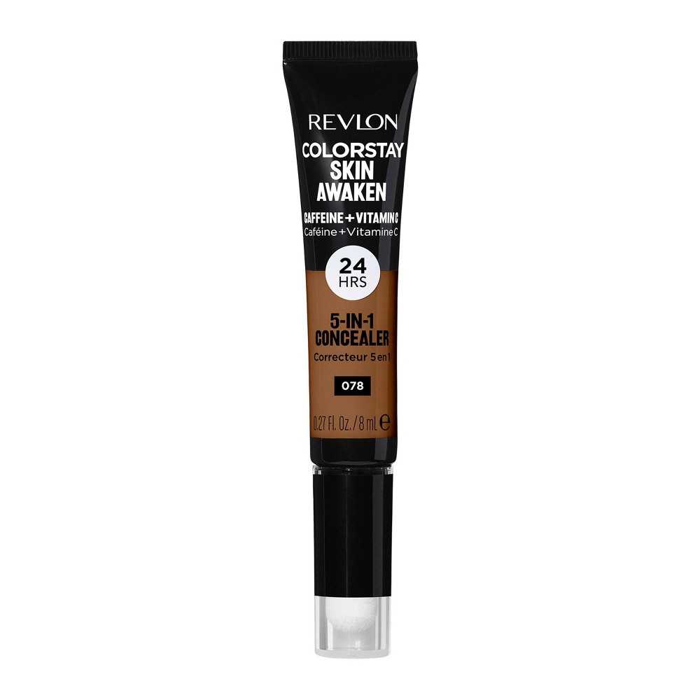 Photos - Foundation & Concealer Revlon ColorStay Skin Awaken 5-in-1 Concealer - 078 Truffle - 0.27 fl oz 