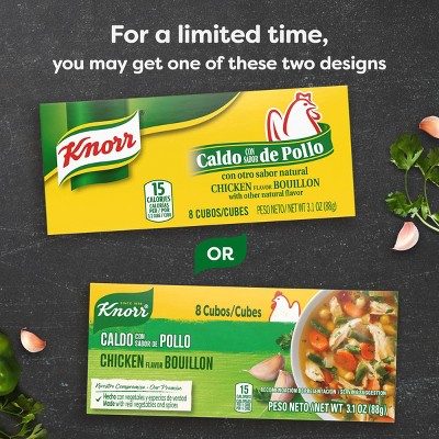 Knorr Chicken Bouillon Cubes - 3.1oz/8ct