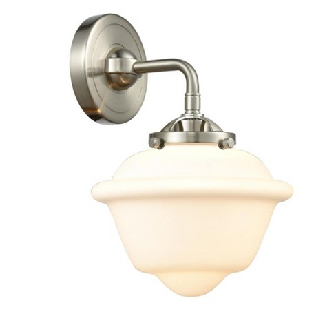 Innovations Lighting Oxford 1 - Light Sconce in  Brushed Satin Nickel - image 1 of 1