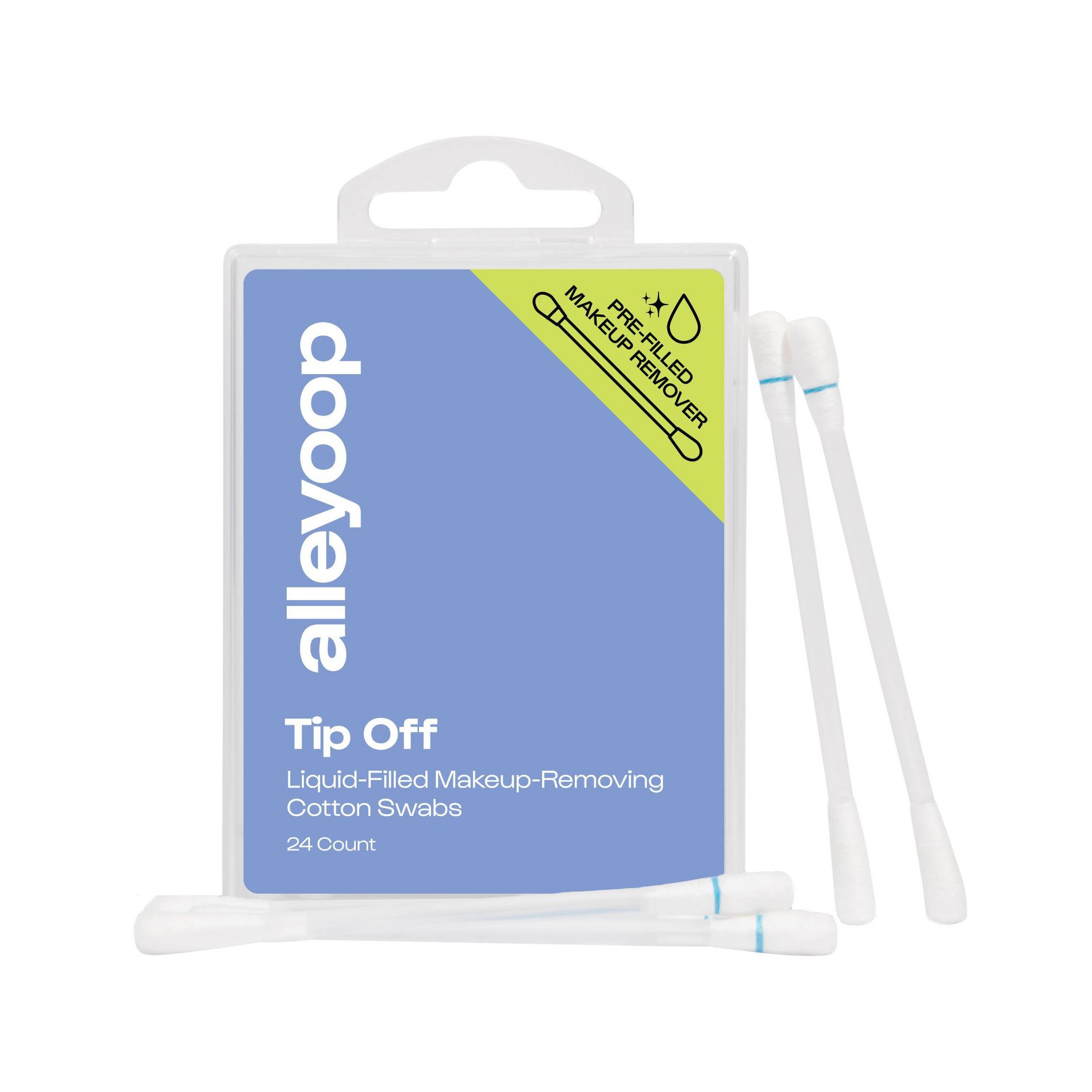 Alleyoop Tip Off Liquid-Filled Makeup-Removing Cotton Swabs - 24ct - Beauty Studio